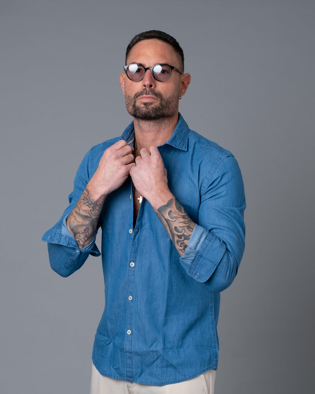 Camicia Chambray