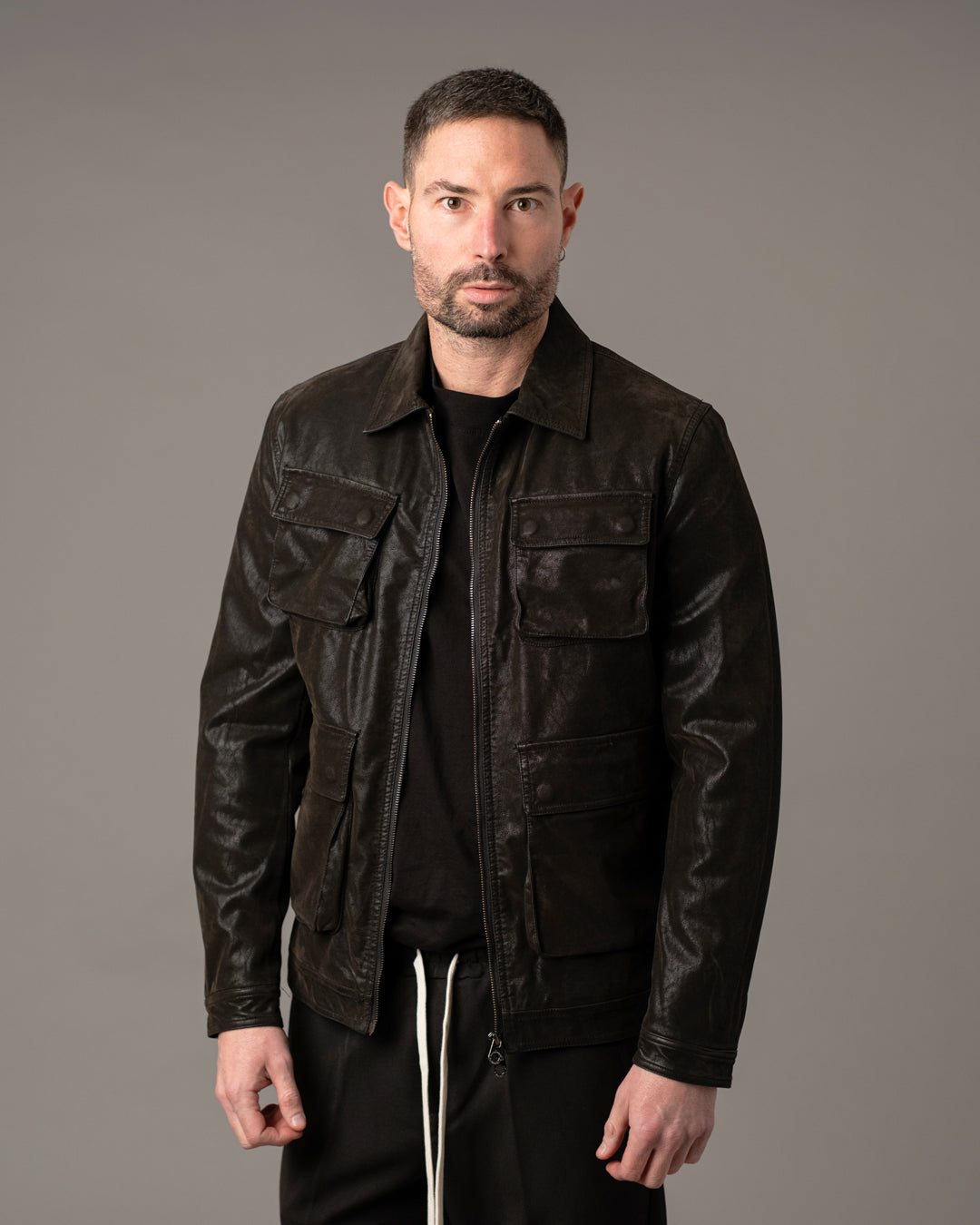 Giubbotto collo camicia