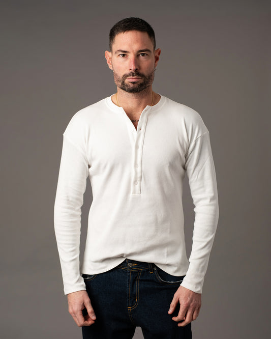 Serafino a coste manica lunga