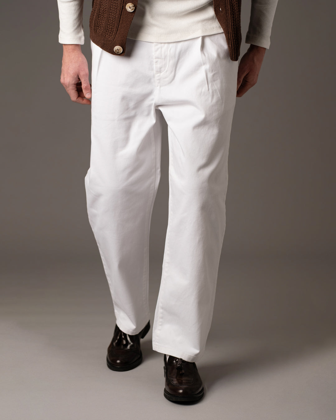 Pantalone in bull gamba dritta