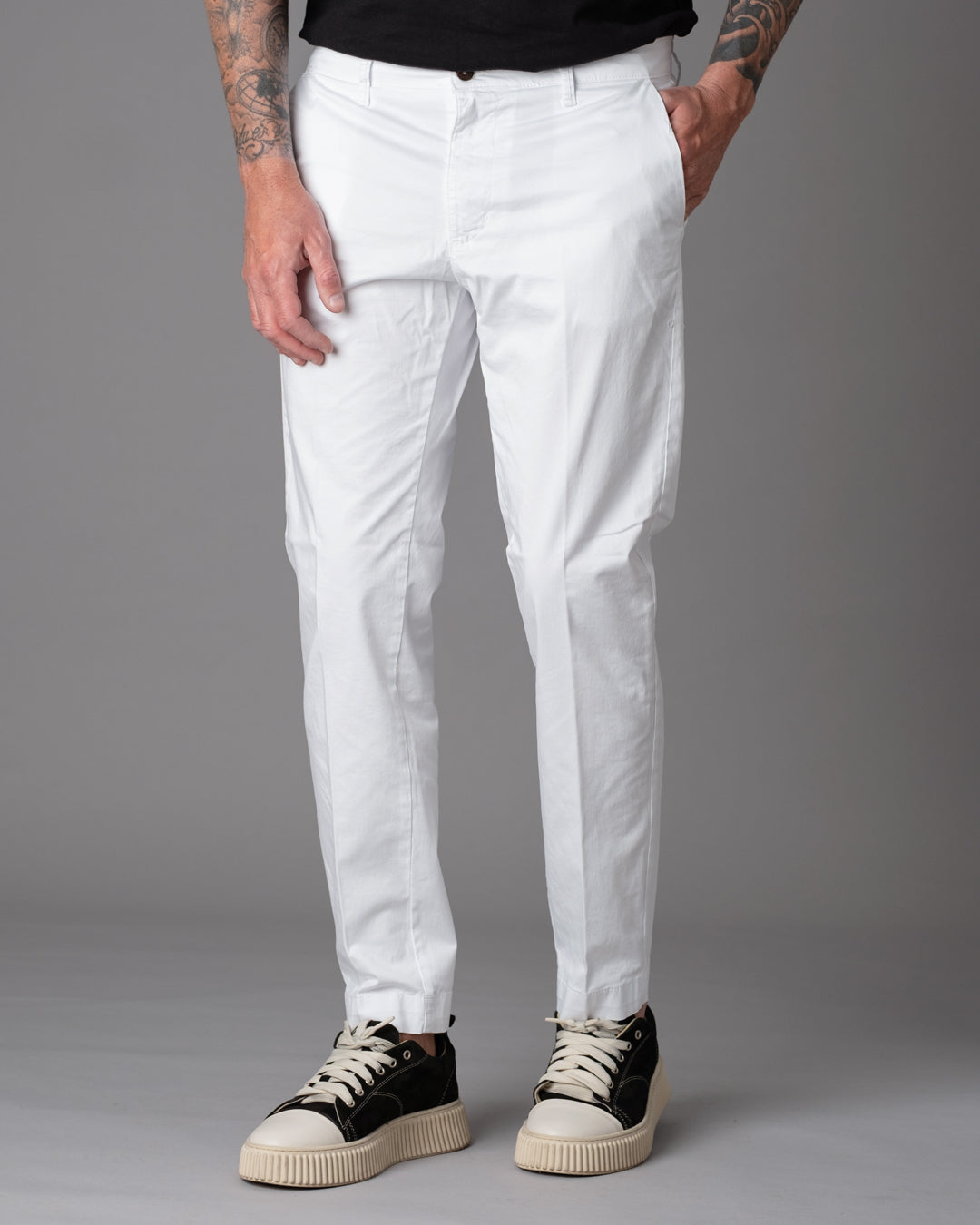 Chino cotone stretch